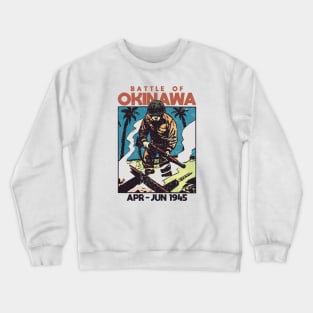 Battle of Okinawa - WW2 Japanese War Crewneck Sweatshirt